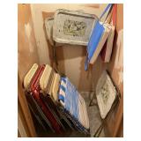 Vintage TV Trays & Lawn Chairs