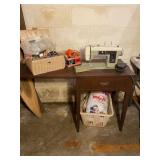 Sears Kenmore Sewing Machine, Accessories, Etc