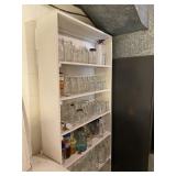 White Book Shelf  (Does Not Include Contents)