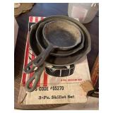 Atlanta Cast Iron 3 Piece Cookware