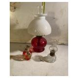 Oil Lamp Lot