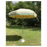 Umbrella & Weighted Aluminum Stand