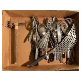 Flatware & Vintage Meat Tenderizer