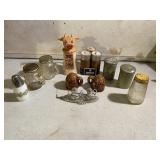 Salt & Pepper Shakers & Vintage Cow Creamer