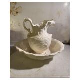 Pitcher & Wash Basin