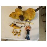 Popeye, Pluto & Vintage Toy Dog