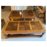 Coffee Table & 2 End Tables
