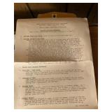 1973 NC High School Football Rules & Cards