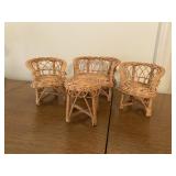 Mini Wicker Set