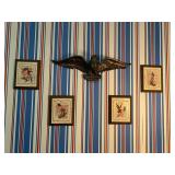 Mini American Plaques & Eagle