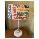 Miami Dolphins Lamp w/NFL SHade