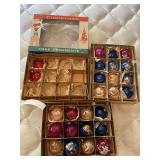 Vintage Hand Painted Christmas Balls