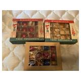 Vintage Hand Painted Christmas Balls