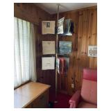 Retro Spring Loaded Floor to Ceiling LP Rack