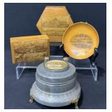 Philadelphia Expo Clarks Thread Boxes, Mauchline