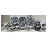 Vintage Millstream Blue and White Johnson Brothers