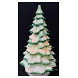 1970s Union Blow Mold Lighted Christmas Tree