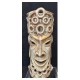 Sascha Brastoff Pottery Reticulated Face Pot