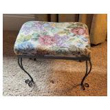 Needlepoint Metal Based Footstool