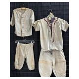 1930s-40s Boys Baseball Uniforms, Wool