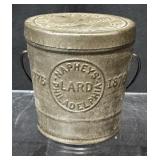 1876 Centennial Napheys Leaf Lard Advertsing Tin