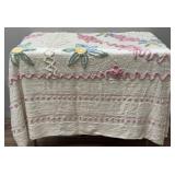 Handmade Vintage Chenille Bedspread