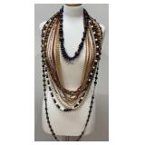 Vintage 1960s Beaded Necklaces,  Assorted