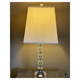 Murray Feiss Chrome & Acrylic Cube Table Lamp #2