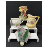 Vintage Porcelain Creamers, Vase & More