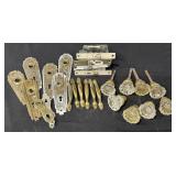 Vintage Glass Door Knobs & Brass? Hardware & Locks