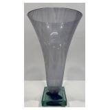 Robert Guenther? Art Glass Vase, Read