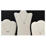 18Kt Gold Chain & Pendant 2.97G, 2 14KT Gold Chain