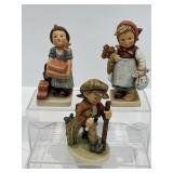 Hummel Figurines, Secret Path, The Builder, Weary