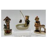 Hummel Figurines, Just Fishing, Friends, Worship