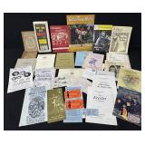 Vintage Performing Arts Ephemera Lot