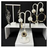 Vintage Kiam Family Earrings & Ring, More