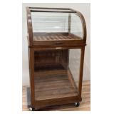 Antique Union Show Case Co Cane Display Case