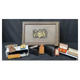 Vintage Roulette Game Box, Wallets, Cuff Links