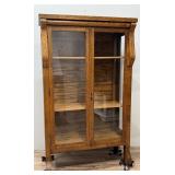 Antique Tiger Oak Bookcase