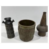 Hand Thrown Signed Studio Art Pottery Planter