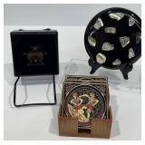 Vintage Lucite Trivet, Greek Coasters & More