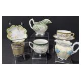 Antique Shaving Mug, Hair Receiver & More