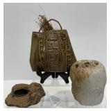 Vintage Hand Thrown Signed Studio Art Pottery