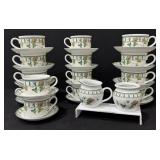 Lenox Summer Terrace Cups & Saucers