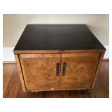 Mid Century Drexel Heritage Burl Wood End Table 2