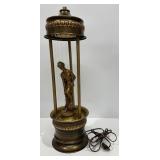 Mid Century Tabletop Goddess Oil Rain Lamp