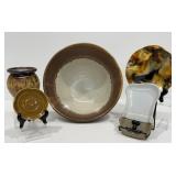 McCoy Ovenware Bowl, Signed Pottery & More