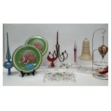 Vintage Christmas Ornaments, Blown Glass Candy