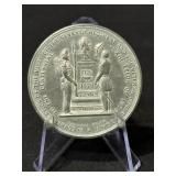 1876 NY National Guard 7th Regiment Medal