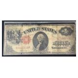 1917 $1 Legal Tender Sawhorse Large Note